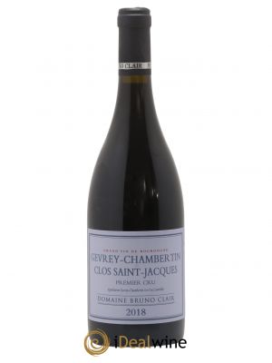 Gevrey-Chambertin 1er Cru Clos Saint-Jacques Bruno Clair (Domaine)  2018 - Lot of 1 Bottle