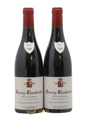 Gevrey-Chambertin Mes Cinq Terroirs Denis Mortet (Domaine)  2017 - Lot of 2 Bottles