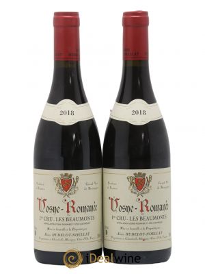 Vosne-Romanée 1er Cru Les Beaumonts Hudelot-Noëllat  2018 - Lot of 2 Bottles