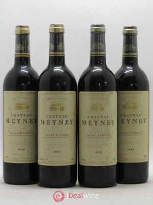 Château Meyney  2003 - Lot of 4 Bottles