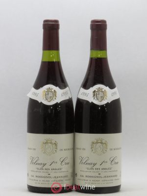Volnay 1er Cru Clos des Angles Rossignol Jeanniard 1995 - Lot of 2 Bottles