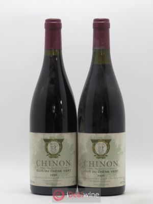 Chinon Clos du Chêne Vert Charles Joguet (Domaine)  1996 - Lot of 2 Bottles