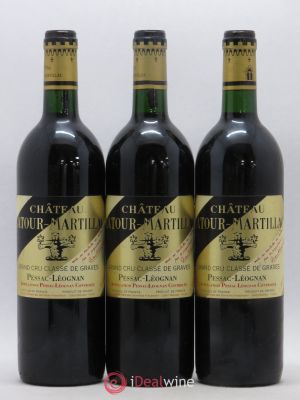 Château Latour-Martillac Cru Classé de Graves  1996 - Lot of 3 Bottles