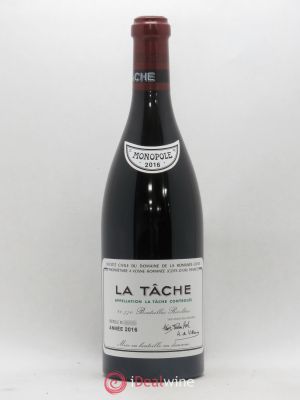 La Tâche Grand Cru Domaine de la Romanée-Conti  2016 - Lot of 1 Bottle