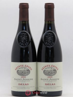 Saint-Joseph Sainte-Epine Delas Frères  2009 - Lot of 2 Bottles