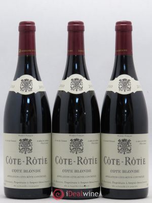 Côte-Rôtie Côte Blonde René Rostaing  2010 - Lot of 3 Bottles