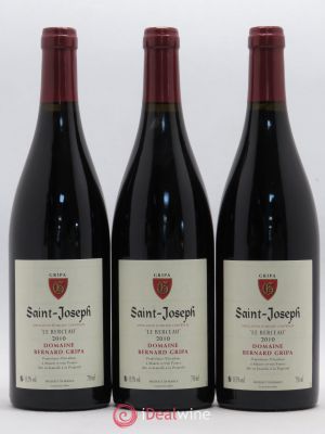 Saint-Joseph Le Berceau Bernard Gripa (Domaine)  2010 - Lot of 3 Bottles