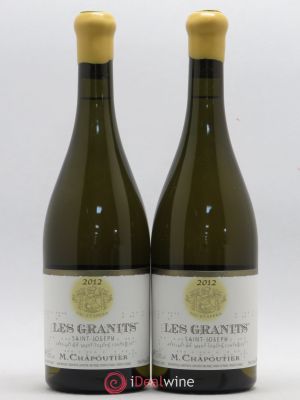 Saint-Joseph Les Granits Chapoutier  2012 - Lot of 2 Bottles