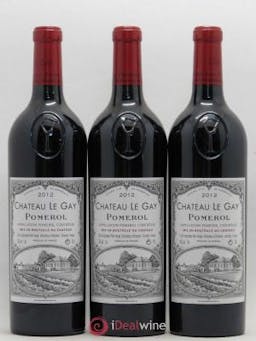 Château Le Gay  2012 - Lot of 3 Bottles