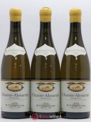 Hermitage Chante Alouette Chapoutier  2013 - Lot of 3 Bottles
