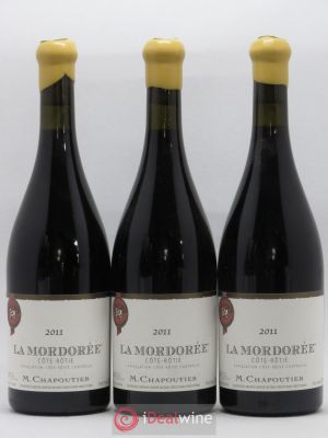 Côte-Rôtie La Mordorée Chapoutier  2011 - Lot of 3 Bottles