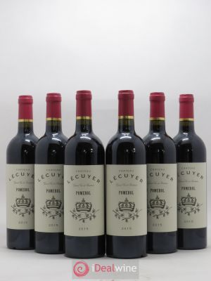 Pomerol Château L'Ecuyer 2015 - Lot of 6 Bottles