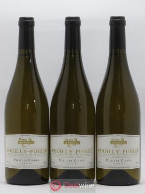 Pouilly-Fuissé Vieilles Vignes Domaine Denis Jeandeau (no reserve) 2016 - Lot of 3 Bottles