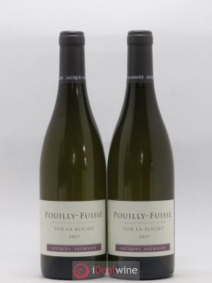 Pouilly-Fuissé Sur la Roche Jacques et Nathalie Saumaize  2017 - Lot of 2 Bottles