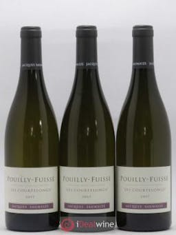 Pouilly-Fuissé Jacques et Nathalie Saumaize Les Courtelongs 2017 - Lot of 3 Bottles