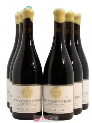 Crozes-Hermitage Les Varonniers Chapoutier  2015 - Lot of 6 Bottles