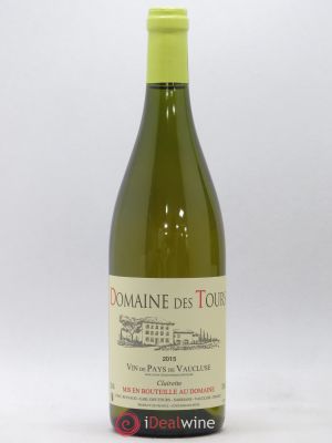 IGP Vaucluse (Vin de Pays de Vaucluse) Domaine des Tours E.Reynaud Clairette  2015 - Lot de 1 Bouteille