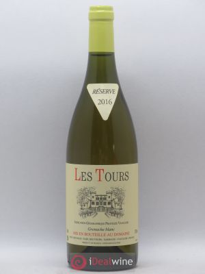 IGP Vaucluse (Vin de Pays de Vaucluse) Les Tours Grenache Blanc E.Reynaud  2016 - Lot de 1 Bouteille
