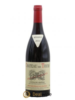 Côtes du Rhône Château des Tours Grande Réserve Emmanuel Reynaud  2014 - Lot of 1 Bottle
