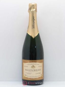 Brut Champagne Blanc de blanc Non dosé Fallet Crouzet  - Lot of 1 Bottle