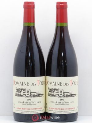 IGP Vaucluse (Vin de Pays de Vaucluse) Domaine des Tours E.Reynaud  2013 - Lot de 2 Bouteilles