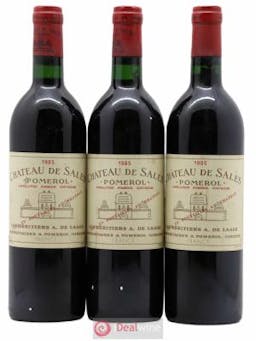 Château de Sales  1985 - Lot of 3 Bottles