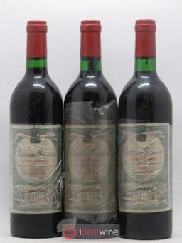Château Siaurac (no reserve) 1982 - Lot of 3 Bottles