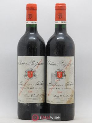 Château Poujeaux  1996 - Lot of 2 Bottles