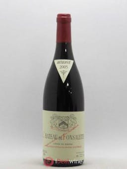 Côtes du Rhône Château de Fonsalette SCEA Château Rayas  2005 - Lot of 1 Bottle