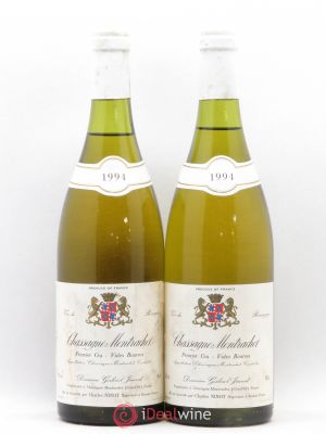 Chassagne-Montrachet 1er Cru Vides Bourses Jouard 1994 - Lot of 2 Bottles