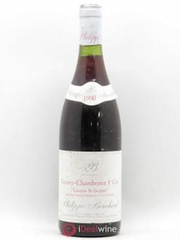 Gevrey-Chambertin 1er Cru Lavaux Saint Jacques Philippe Bouchard 1990 - Lot of 1 Bottle