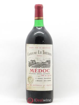 - Médoc Château Le Tréhon 1975 - Lot de 1 Magnum