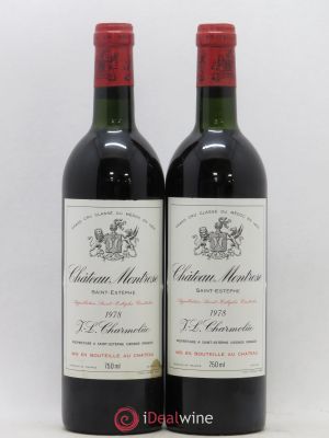 Château Montrose 2ème Grand Cru Classé  1978 - Lot of 2 Bottles
