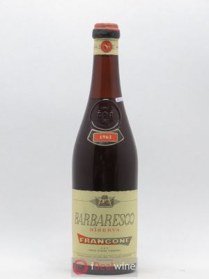 Barbaresco DOCG Rieserva Francone 1961 - Lot of 1 Bottle