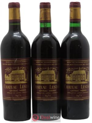 Château Lestage Cru Bourgeois (no reserve) 1975 - Lot of 3 Bottles