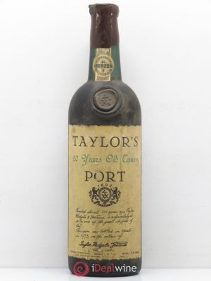Porto Taylor's Vintage 20 ans   - Lot of 1 Bottle