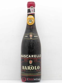 Barolo DOCG Mascarello Riserva Torriglione 1965 - Lot of 1 Bottle