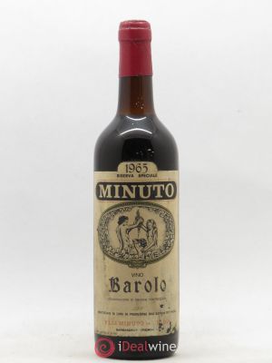 Barolo DOCG Fratelli Minuto 1965 - Lot of 1 Bottle