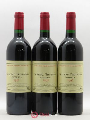 Château Trotanoy  1995 - Lot of 3 Bottles