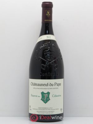 Châteauneuf-du-Pape Réserve des Célestins Henri Bonneau & Fils (sans prix de réserve) 2012 - Lot de 1 Magnum