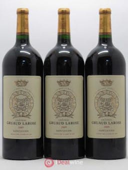 Château Gruaud Larose 2ème Grand Cru Classé  2009 - Lot de 3 Magnums