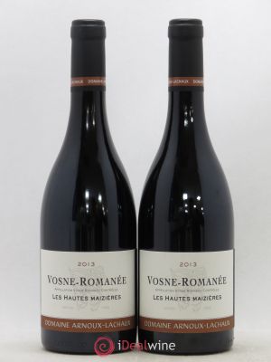 Vosne-Romanée Arnoux-Lachaux (Domaine) Les Hautes Maizières (no reserve) 2013 - Lot of 2 Bottles