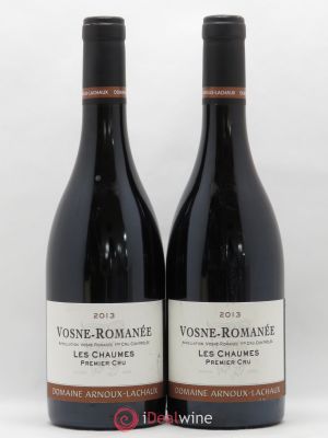 Vosne-Romanée 1er Cru Les Chaumes Arnoux-Lachaux (Domaine) (sans prix de réserve) 2013 - Lot de 2 Bouteilles