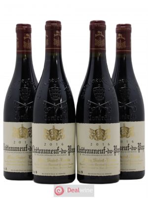 Châteauneuf-du-Pape Tradition Mas Saint-Louis  2016 - Lot of 4 Bottles