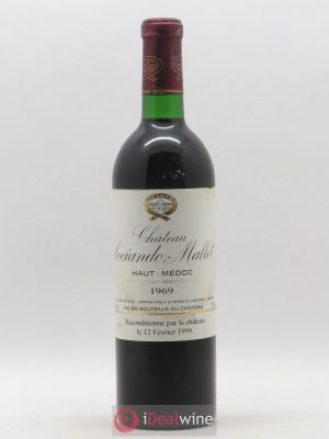 Château Sociando Mallet  1969 - Lot of 1 Bottle