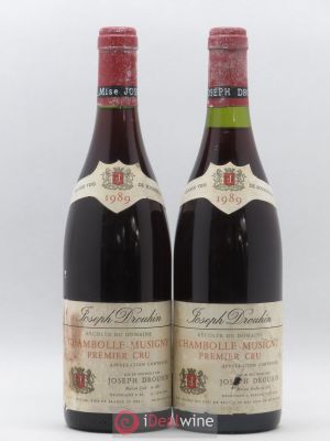 Chambolle-Musigny 1er Cru Joseph Drouhin  1989 - Lot of 2 Bottles