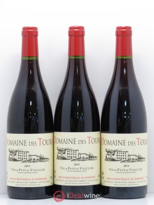 IGP Vaucluse (Vin de Pays de Vaucluse) Domaine des Tours E.Reynaud  2014 - Lot de 3 Bouteilles