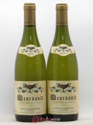 Meursault Coche Dury (Domaine)  2015 - Lot de 2 Bouteilles