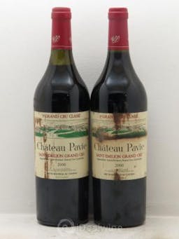 Château Pavie 1er Grand Cru Classé A  2000 - Lot of 2 Bottless