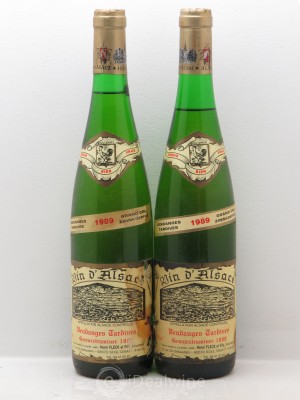 Gewurztraminer Vendanges Tardives Henri Fleck 1989 - Lot of 2 Bottles